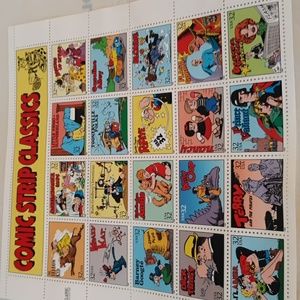 Stamp Collectors LOOK HERE! Full sheet of 20  Comic Book Classics 32 cent Stamps